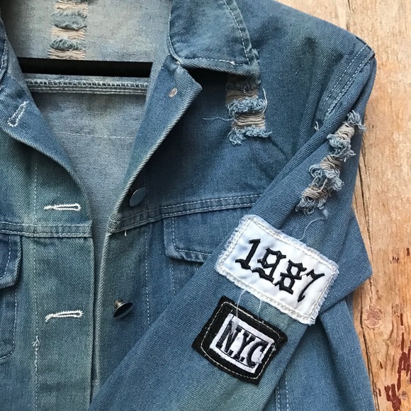 Where is my Mind Jean Jacket Jr. M - Picture 7 of 8